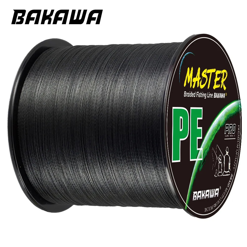 Ice Fishing Line - BAKAWA 4 Strands Braided PE Fishing