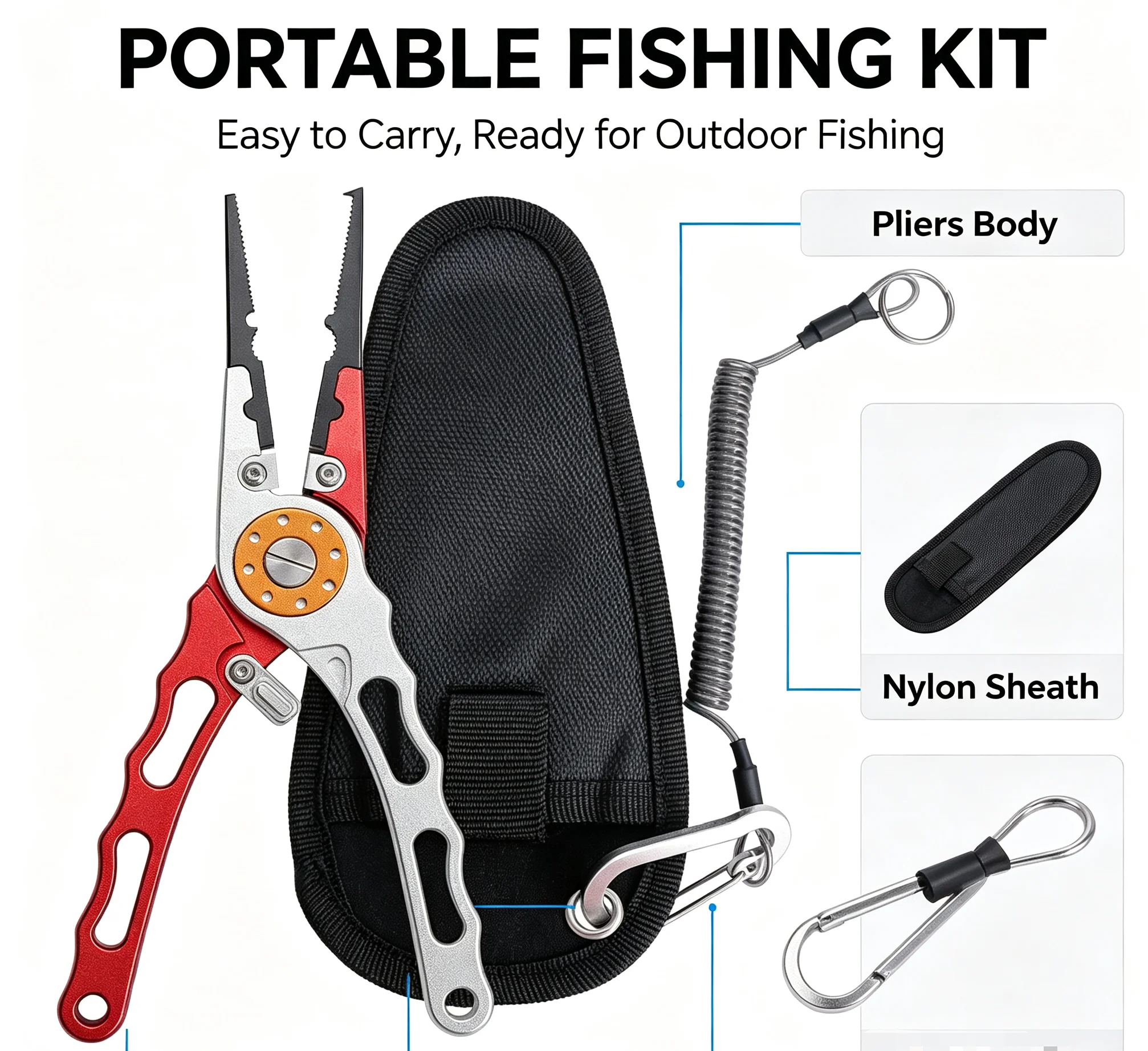 Aluminum Alloy Long Nose Fishi - огляд і ціна Fishing Line Cutter