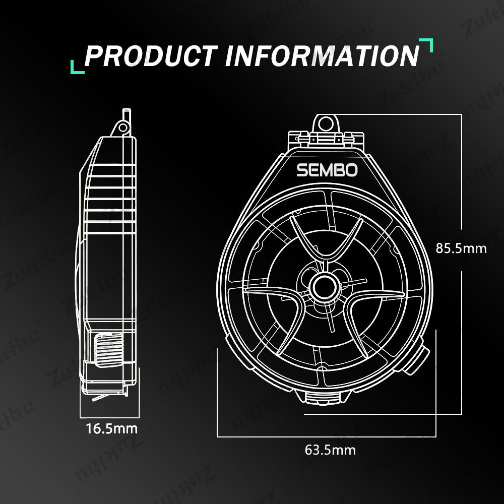 ZUKIBO Compact Line Storage Bo - огляд і ціна Fishing Line Dispenser