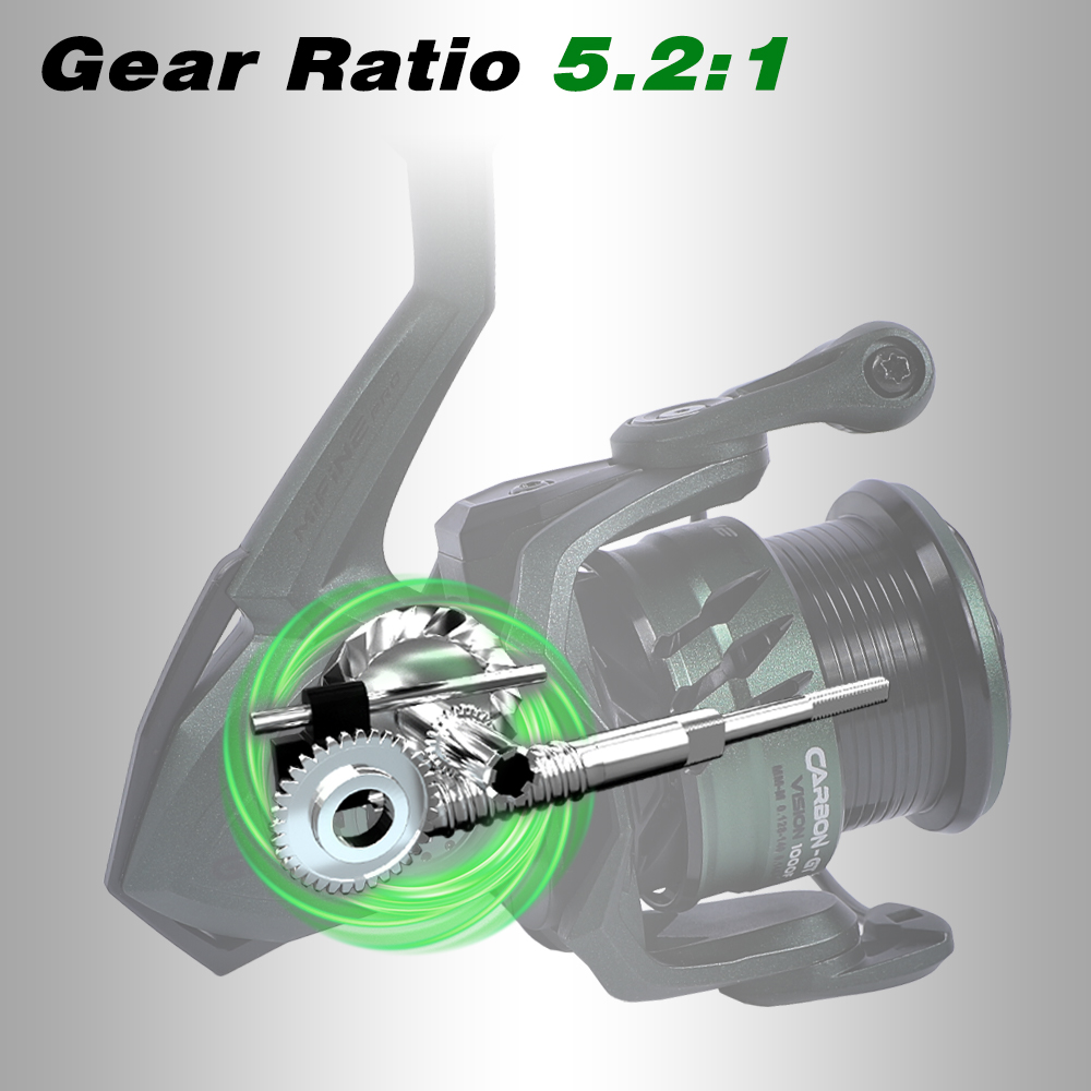MIFINE CARBON-GT Ultralight Sp - огляд і ціна Kastking Reel Zephyr