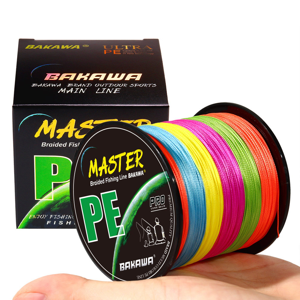 BAKAWA 4 Strands Braided PE Fi - огляд і ціна Ice Fishing Line